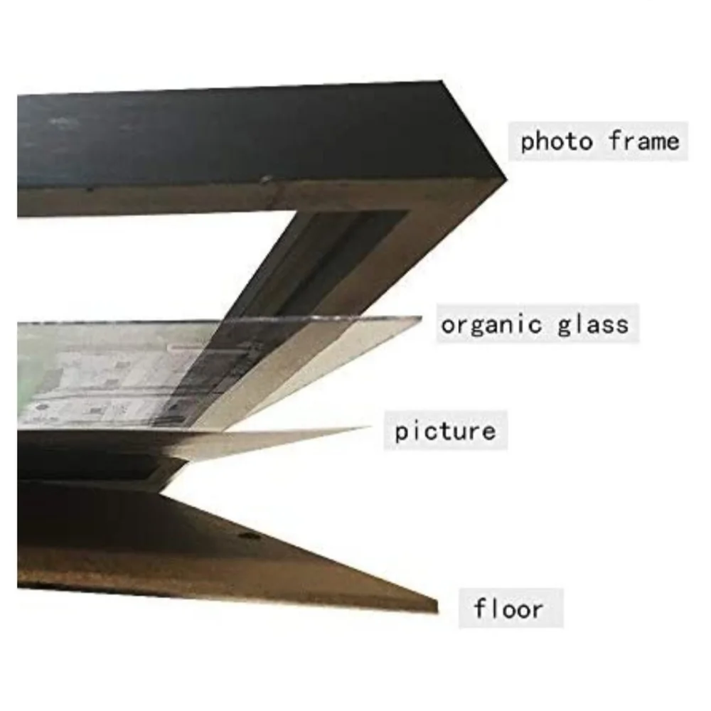2 Kagyuan Photo Picture Frame Solid White Wood 12×18